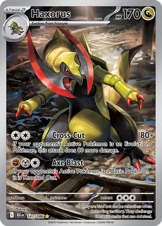 Haxorus (Black Bolt 147/086)